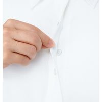 カーシーカシマ ナガソデシャツブラウス ホワイト 7号 EWB658-11_7 1着