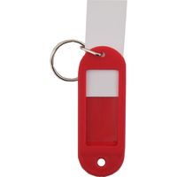 アイ・エス キーホルダー名札 片面 色込 INM-00-MX 1セット(10パック)