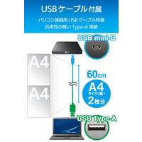 ロジテック DVDドライブ/USB2.0/薄型/ブラック LDR-PMK8U2LBK 1個 11