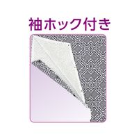 ケアファッション 紳士らくらくガーゼねまき 柄おまかせ L 38866-02 1枚 61-7382-95（直送品）