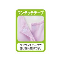 ケアファッション 婦人ラン型ワンタッチシャツ ラベンダー LL 38284-03 1枚 61-7376-83（直送品）