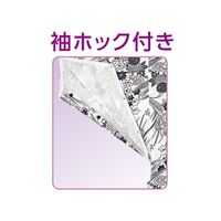 ケアファッション 婦人らくらくガーゼねまき 柄おまかせ M 38865-01 1枚 61-7382-92（直送品）
