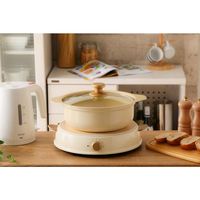 アイリスオーヤマ パーティーIHコンロ鍋セット ricopa IHLP-R14-C（562155）（直送品）