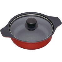 アイリスオーヤマ IHコンロ鍋セット IHKP-T3620-B/R（572522）（直送品）