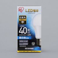アイリスオーヤマ LED電球 E26 広配光タイプ 昼白色 40形相当（485lm） LDA4N-G-4T5（直送品）