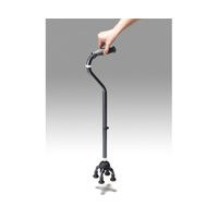 田辺プレス テトラ・ケイン スモールベース フレックス 青墨 S TCSF 1本 63-1273-57（直送品）