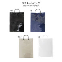 エヒメ紙工 ラミネートバッグ大 白 PPL-WH 1セット(10個)