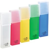 リヒトラブ AQUA DROPs ペンケースタテ型 乳白 A5022-1 1セット(1個×5)