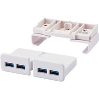 リヒトラブ USB3.0ハブ<机上台専用> A7337-0 1個