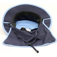 ディックコーポレーション モスキーヒ 虫よけタレ付ハット HB-001-M-L.BLUE-5 1セット（5個入）（直送品）
