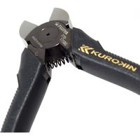 フジ矢 電工名人強力ニッパ(ラウンド刃・黒金) 770-175BG 1丁