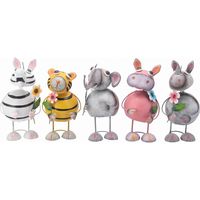 不二貿易 置物 オブジェ ゆらゆらアニマル パート2（アソート） 26970 1セット（10個入）（直送品）