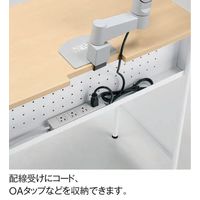 【設置込】コクヨ マルチテーブル ハイタイプ 幅1000mm 高さ900mm ライトナチュラル HP-MT102P1M 1脚（直送品）