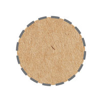 平紐 クラフト紙手提袋ベーシック 180×165×60 茶 1袋（50枚入） オリジナル（わけあり品）