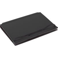 ナカバヤシ 折りたたみクリップボード A4E型 ブラック QB-FA4E-BK 1個