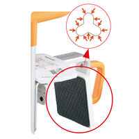 パナソニック エイジフリー 入浴グリップユクリアUB専用CP130脚付S オレンジ PN-L12313D 1台 S0843