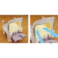 パナソニック エイジフリー ポータブルトイレ<座楽>ラフィーネ プラスチック便座 ベージュ PN-L30200BE 1台 T0819