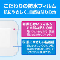 ニチバン 救急絆創膏 ケアリーヴ 超大判 防水タイプ 90mm×108mm CLCHOB4M 1袋（4枚入)