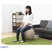 YAMAZEN バランススツール HBS-55(BE)*4 1セット4台（直送品）