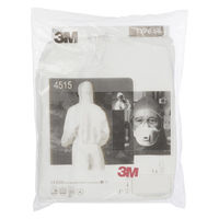 【防護服】 スリーエム ジャパン 3M 化学防護服 4515 XLサイズ ホワイト 1着
