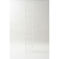 山善 YAMAZEN シューズラック 幅305×奥行260×高さ1830mm マットホワイト／クロムメッキ SR-308R(MWH) 1台（直送品）