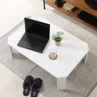 不二貿易 ルーチェ UVローテーブル 幅900×奥行600×高さ320mm ホワイト 12847 1台（直送品）