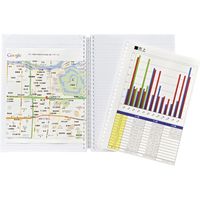 リヒトラブ ツイストノート<専用パンチ> 1/3インチ(8.47mm)ピッチ 角穴 P1600 1セット(2個)（直送品）