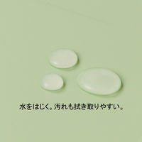 アスクル フラットファイル PP製 A5ヨコ 背幅18mm FF-P1EA5 グリーン（緑） 5冊 オリジナル