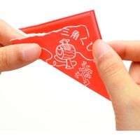 ササガワ 三角くじ 小槌 手貼り 等級なし 5-450 1箱 (1200枚箱入)