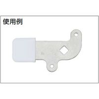 【機構部品・建築金物（止め金・ロット棒）】シブタニ 薄型樹脂キャップ EBC-165-32 1個（直送品）