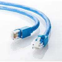 サンワサプライ カテゴリ6A LANケーブル CAT6A ブルー 70m KB-T6ATS-70BL 1個