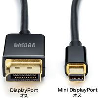 サンワサプライ ミニ-DisplayPort変換ケーブル 1m Ver1.4 8K 60Hz対応 KC-DPM14010 1本