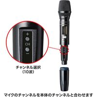 サンワサプライ ワイヤレスマイク MM-SPAMP10用 MM-SPHMW6 1個（直送品）