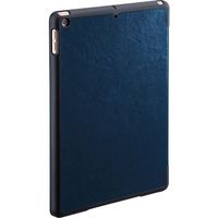サンワサプライ iPad 10.2インチ ソフトレザーケース ブルー PDA-IPAD1607BL 1個（直送品）