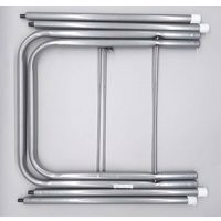 熱田資材 吸殻スタンドセット 火消カップ付(ジョイント脚タイプ) AT-05J 1セット