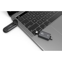 ADAM elements iKlips C Lightning USBメモリ 256GB グレー ADRAD256GKLCGYJ 1個