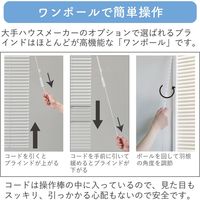 【1cm単位】プロ仕様「つっぱりブラインド」幅67cm×高169cm＜遮熱・耐水＞ ctb835T-67x169r68 1セット トーソー（直送品）