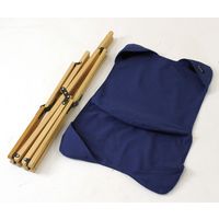 スパイス バカンス　キャンパスフォールディング　ウッドチェア　ネイビー SFVY1910NY 1台（直送品）