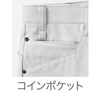 HOOH カーゴハーフパンツ（ストレッチ） 6888-90ボタニカルネイビー M 村上被服 1セット（2着入）（直送品）