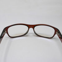 ハート光学 ブルーカットレンズ快適パソコンメガネ ブラウン PC61-2 1個