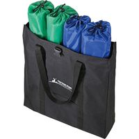 キャプテンスタッグ アウトドア 深型収納トートバッグ ブラック UC-0552 1個