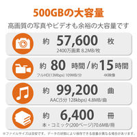 SSD 外付け 500GB ポータブル 5年保証 Rugged SSD 耐衝撃 IP67 STHR500800 LaCie 1個（直送品）