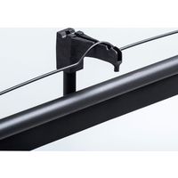 サンワサプライ プロジェクタースクリーン 三脚式 16:9 100型相当 幅2370×奥行860×高さ3100mm ブラック 1個（直送品）