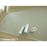 【車上渡し】アール・エフ・ヤマカワ アクリル サイドスクリーン 幅545×奥行155×高さ330mm パネル厚み：5mm フロスト 1台（直送品）