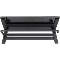 【軒先渡し】ヤマソロ Lasn タオル掛けハンガー 幅300×奥行100×高さ98mm ブラック 41-042 1台（直送品）