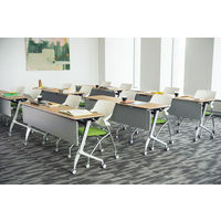 フォールディングテーブルTXR 幅1500×奥行600×高さ720mm ホワイト TXR-1560W 1台（取寄品）