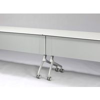 フォールディングテーブルTXR 幕板付 幅1800×奥行600×高さ720mm ナチュラル TXR-1860NP 1台（取寄品）