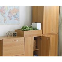 【軒先渡し】東馬 TMLシリーズ プランターラック 幅598×奥行375×高さ150ｍｍ ナチュラル 50540300 1台（直送品）