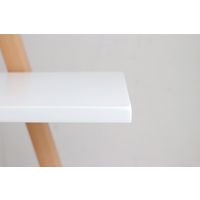 【軒先渡し】東馬 プルーフ 5段シェルフ 幅1000×奥行390×高さ1720ｍｍ ホワイト 54672210 1台（直送品）