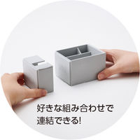 【強粘着】ポストイット 付箋 ふせん コネクトホルダー ノート 75×75mm マルチカラー1 4冊入 654SS-MC-1-C